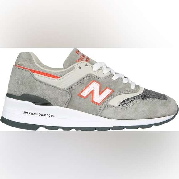 New Balance M997CHT - Grey Orange White